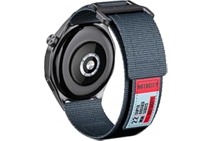 NotoCity Correa para Huawei Watch GT2/3/4/5/Pro 46mm/GT Runner, 22mm Nylon Banda para Samsung Galaxy Watch 3 45mm/Galaxy Watch 46mm/Gear S3 Classic