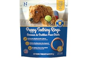 N-Bone Puppy Teething Rings Chicken Flavor 3 count