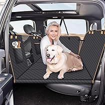 Coprisedile Auto Per Cani Rigido - Impermeabile XXL 137x63cm, Con Finestra Rete - Foto 4