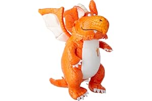 AURORA Zog the dragon 9inch Plush Soft Toy, Orange