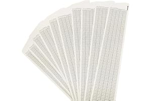 WINGOSTORE Strisce vuote di ricarica per carillon a manovella, 30 note, 10 pezzi