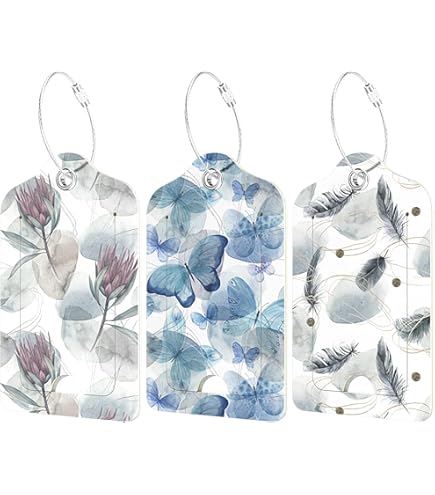 Étiquette Valise Transparente Porte-Étiquettes De Bagage De Croisière Etiquette Valise