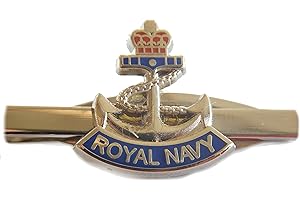 HUNTING AND MILITARY STORE Royal Navy Anchor Tie Clip