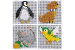 stickit Mini Stecksystem Meine ersten Tiere 4 in 1 ca. 800 Teile Nr. 41017