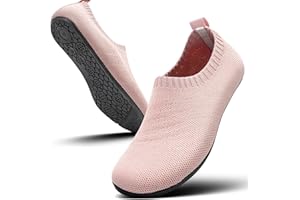 Sosenfer Chaussures Homme Femme Maison Pantoufle pour Intérieur Semelle Antidérapante Slip-on Slippers Unisex