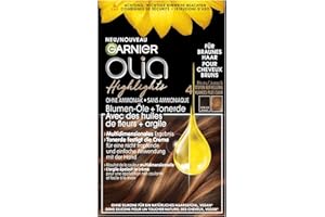 Garnier - Olia Highlights - Balayage Éclaircissant Permanent - Sans Amoniaque ni Décolorant - Enrichi en Argile Pure