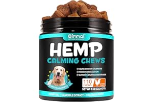Cjztp Calming Chews for Dogs, Dog Calming Chews Anxiety Relief Treats, Help Stress, Fear (Chicken)