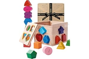 Jaques of London Wooden Shape Sorter for 1 Year Old | Montessori Wooden Toys | Toddler Learning Toys | Premium Gifts Since 1795