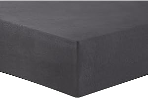 VISION - Sábana bajera de franela (180 x 200 cm, con gorro de 30 cm, 100% algodón, franela