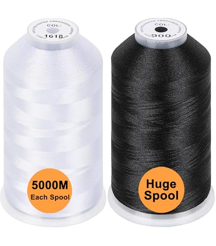 Stabilisateur à Broder No Show – 12 Rouleaux X 25 Yards, Coupe Maille Invisible, Spray Adhésif