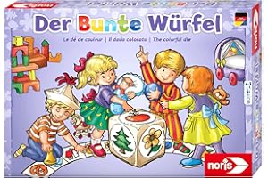 Noris Spiele 606011289 - Gioco da tavola Il Dado colorato, 4+ Anni