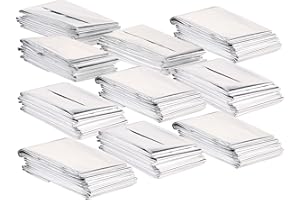 ‎SEMPTEC URBAN SURVIVAL TECHNOLOGY Semptec Urban Survival Technology Rescue Foil: Set of 10 Insulating Rescue Blankets, Extra Light Mini Pack Size, 200 cm (Heat Foil, Survival Rescue Blankets, First Aid)