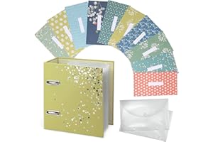 Boxclever Press Budget Binder Money Saving Wallet System. Includes 1 x Budget Binder, 12 x Cash Envelopes and 12 x Budget Tracking Sheets. Budgeting Made Easy!