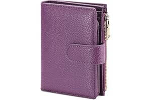 GAEKEAO Portafoglio Donna Piccolo, Porta Carte di Credito con Cerniera Grande Capacité Portamonete con Protezione RFID, Borsellino Donna, Portafogli Regalo