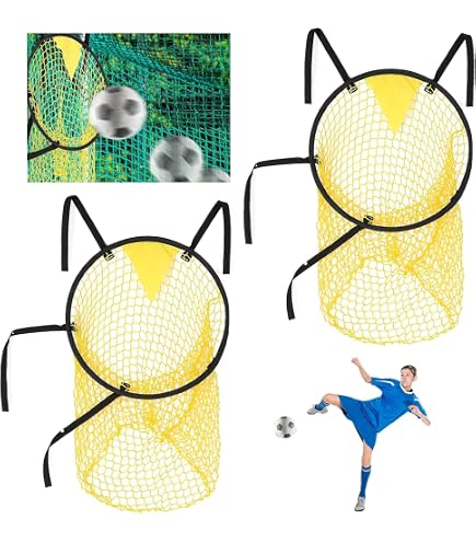 Football Top bins - target net for football goals (50x50 cm) with a catch net