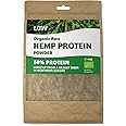 LOOV Organic Raw Hemp Protein Powder, 1kg, 50% Protein, Nutrients Preserved, Delicious Nutty Flavour, Organically Grown in Nordic Climate, Plant-Based Vegan Protein Powder, Non-GMO
