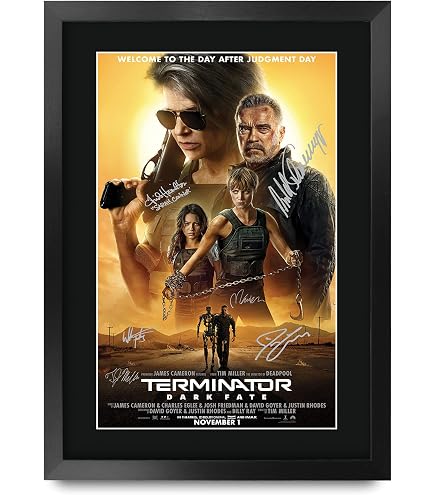 Poster Terminator 2 - Affiche Film Années 90 Classique | Impression Haute Qualité 300g | Sans Cadre