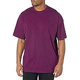 Amazon Aware Maglietta a Maniche Corte in Cotone Pesante Oversize Uomo