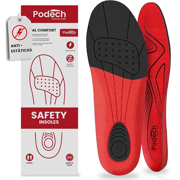 Plantari Sportivi Noene Ergonomic AC2-3D - Antishock E Antivibrazioni, Taglia 40
