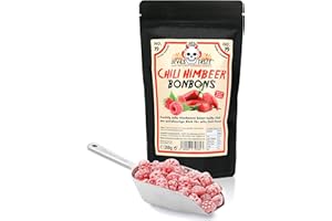 ‎RED DEVILS TASTE Chili Himbeer Bonbon extra scharf - 200 Gramm von RED DEVILS TASTE