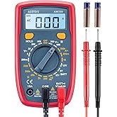 AstroAI Digital Multimeter with Ohm, Volt, Ampere, Voltage Tester, Measures AC/DC Voltage, DC Current, Resistance, Diode, Con