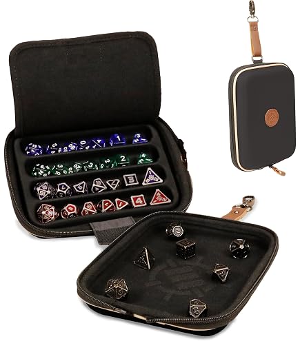 Sac à Dés Cthulhu – 6x9 Pouces, Doublure Satin, Contient Plus De 100 Dés, Dé Violet 19mm Inclus