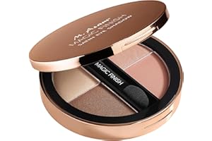 ‎M. ASAM M. Asam MAGIC FINISH Satin Eyeshadow Palette Collection No.3 (4x2,25g) – Lidschatten Palette Mit Nude- & Brauntönen, Rosa & Schimmernden Nuancen Für Natürliches Augen Make-up