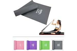 AMAZON BRAND - UMI Umi Resistance Band Set Stretch Bands Exercise Bands for Yoga Ballet Pilates Workout Exercise
