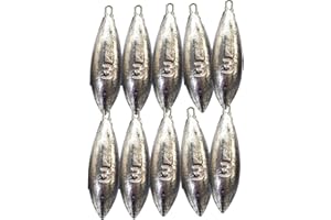 BZS Beach Bomb (10 Pack) Peso de Pesca en el mar Peso del mar 1oz, 2oz, 3oz, 4oz, 5oz o 6oz