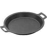 BRA Efficient | Paella Pan 36 cm, Cast Aluminium | Black, with non-stick cover, 36 cm