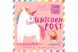 Unicorn Post: A magical interactive novelty lift-the-flap story gift book with letters to open, sparkly surprises and unicorn fun for kids age 3,4,5