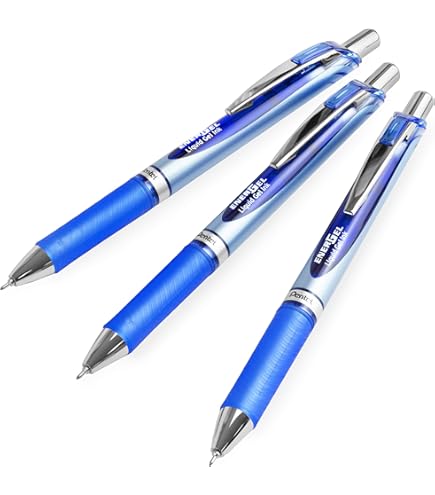 Penna A Sfera Pentel Energel XM Click - 4 Penne Da 0.5mm Nero - Foto 7