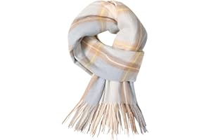 WORPICE Pashmina Shawls and Wraps - Shawl, Shawls and Wraps for women Pashminas for Women Tartan Scarf