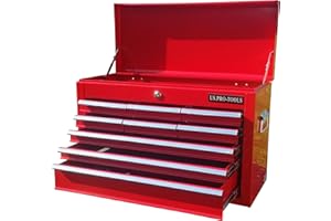 Honbeanify US PRO Tools Werkzeugkiste mit 9 Schubladen, Kugellager-Schubladen