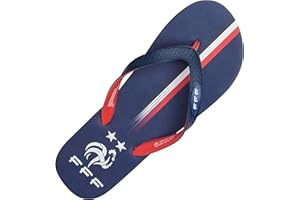 Equipe de FRANCE de football Tongs FFF - Collection Officielle Taille Enfant garçon
