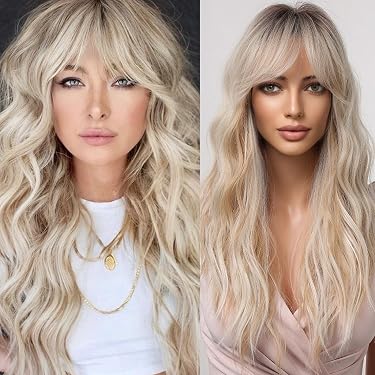 Looxey HD Spitzenfront-Perücke 13x6, 61 Cm Lang, Honigblond – Klebefrei, Hitzebeständig, Für Natürlichen Look