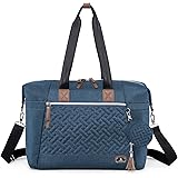Dikaslon Borsa fasciatoio per neonati, borse fasciatoio grandi mamma e papà, elegante borsa da viaggio con porta ciuccio e fa