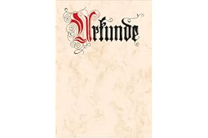 ‎SIGEL SIGEL DP548 Urkundenpapier, Blanko Urkunde Calligraphie 185 g, DIN A4, 12 Blatt, aus nachhaltigem Papier, für alle Drucker geeignet