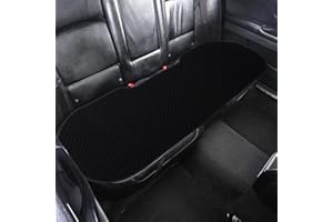 ZATOOTO Housse de Siege Voiture Arrière, Universelle Coussin Voiture pour Protection Siege Auto, AntidéRapante et Respirant, Noir