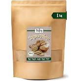 Biojoy BIO Ginger Powder, Finely Ground Ginger Root, 1 kg | From India, untreated, Zingiber officinale L.