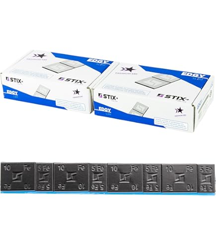 Pesi Bilanciamento 240g - 4 Barrette Da 60g Con Bordo Strappabile | Per Cerchi Auto E Moto - Foto 8