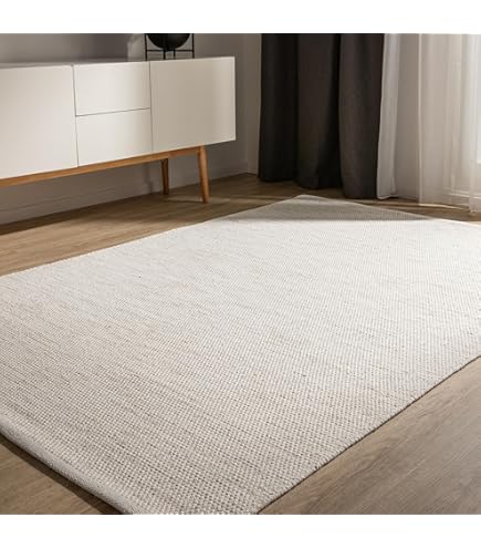 Tapis Tufté Main En Laine Vierge Et Viscose Theko | La Redoute