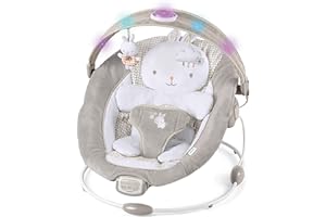 Ingenuity, Twinkle Tails, Babywippe Babyschaukel mit Vibrationen, Lichtern, Melodien, Lautstärkeregler und vielem mehr