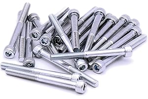 SINGULARITY SUPPLIES M5 (5mm x 50mm) Hex Socket Cap Screw (Bolt) - Steel (Pack of 20)