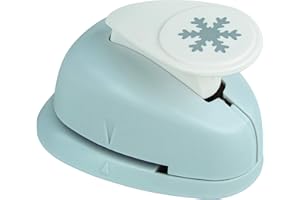 Rayher Perforadora de papel y Scrapbooking, copos de nieve, 1,6 cm ø, hasta 200 g/m², 69013000