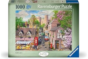 Ravensburger Down the Lane No. 5 Castle Lane 1000 Piece Jigsaw Puzzle for Adults and Kids Age 12 Years
