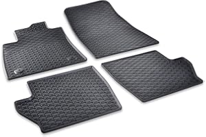 GEYER & HOSAJA Alfombrillas de Goma para Coche 888/4C Compatible con Ford Fiesta Mk8 (2017-2023) y Ford Puma II (2019-)