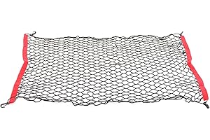 SIXTOL Car Net S | Filet de Coffre 100×50 cm | Filet élastique pour Bagages | Organisation et sécurité du Chargement