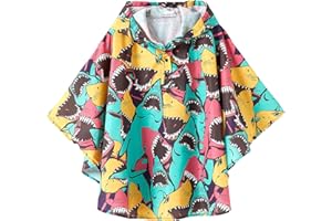 QIKADO Ponchos Impermeables Lluvia Niños Unisexo 1-12 años