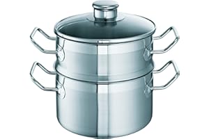 Schulte-Ufer 0128-20 i Alles-Dämpfer Profi-Line i, 20 cm, Edelstahl, Edelstahloptik